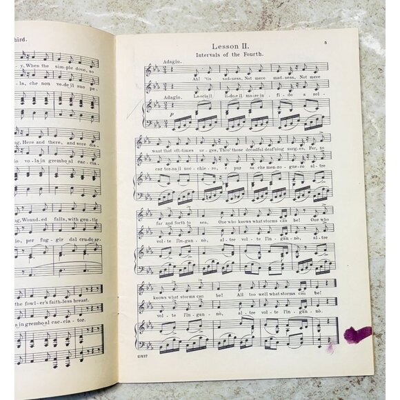 Vaccai Practical Italian Vocal Method Alto Baritone Schirmers Library Of Musical - Picture 3 of 7